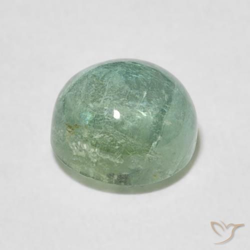 Turmalina Muito claro amarelo verde Natural 2.06ct, Redondo, Transparente