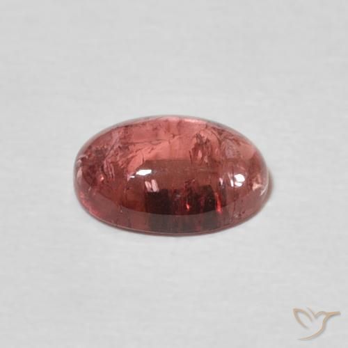 Turmalina Framboesa Rosa Natural 1.29ct, oval, Transparente