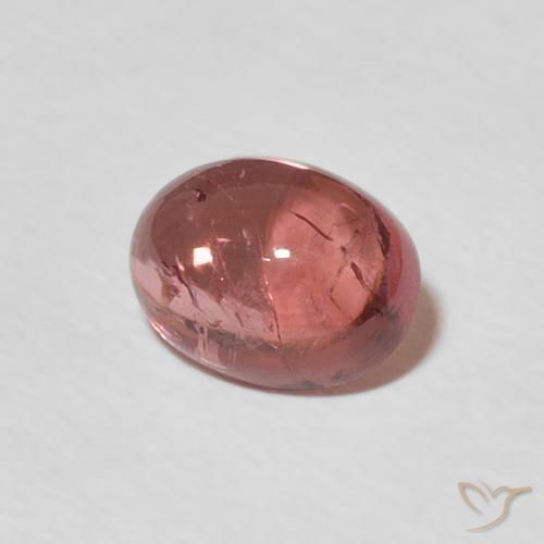 Turmalina rosa médio Natural 1.45ct, oval, Transparente