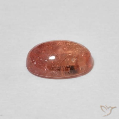 Turmalina Framboesa Rosa Natural 1.26ct, oval, Transparente