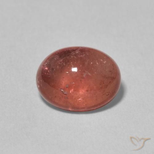 2.08ct Natural Framboesa Rosa Turmalina, oval, Transparente