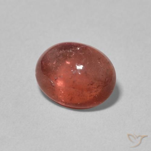 Turmalina Framboesa Rosa Natural 2.08ct, oval, Transparente