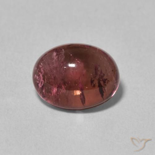 2.19ct Natural Vinho Tinto Profundo Turmalina, oval, Transparente