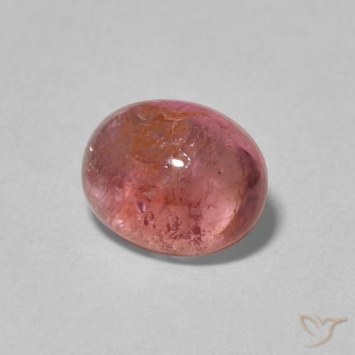 Turmalina Framboesa Rosa Natural 2.39ct, oval, Transparente