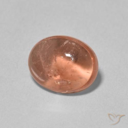 Turmalina Rosa Alaranjado Natural 1.89ct, oval, Transparente