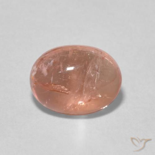 1.59ct Natural Toranja Rosa Turmalina, oval, Transparente