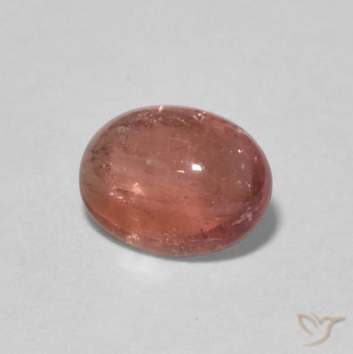 Turmalina Medium Dark-Pink Natural 1.28ct, oval, Transparente