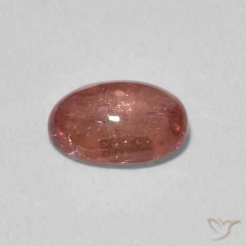 Turmalina Medium Dark-Pink Natural 1.28ct, oval, Transparente
