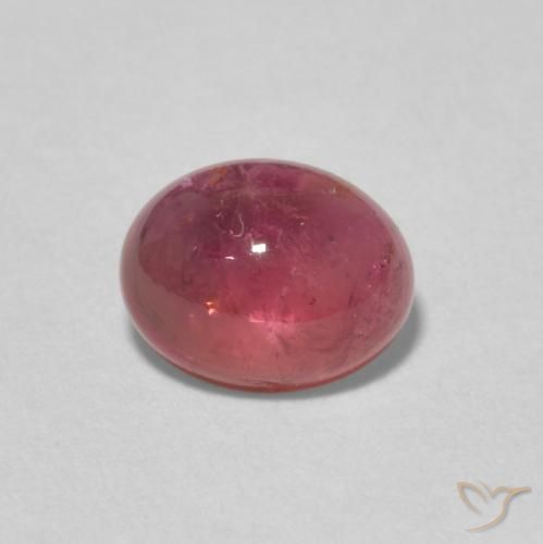 1.33ct Natural Vermelho escuro Turmalina, oval, Transparente