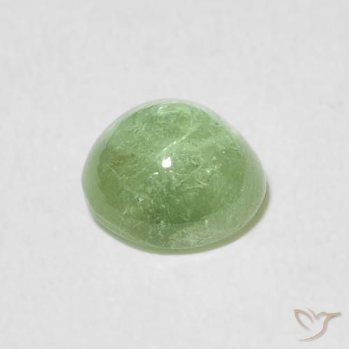 Turmalina Verde Sábio Muito Claro Natural 1.29ct, Redondo, Transparente