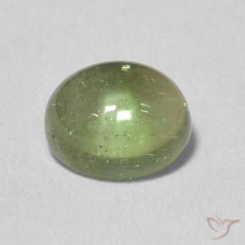 1.41ct Natural Terra Verde Turmalina, oval, Transparente