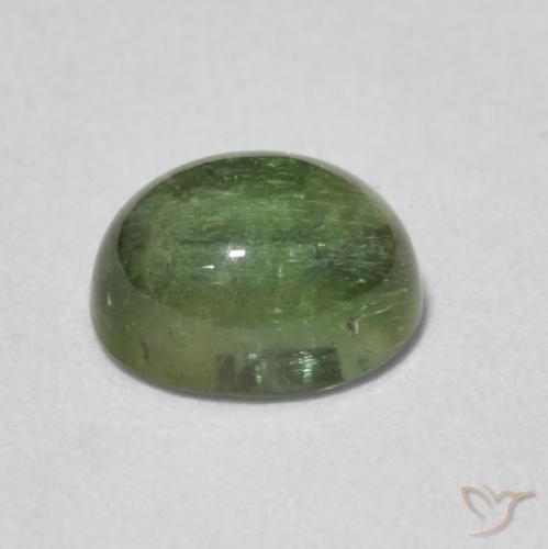 Turmalina Terra Verde Natural 1.41ct, oval, Transparente