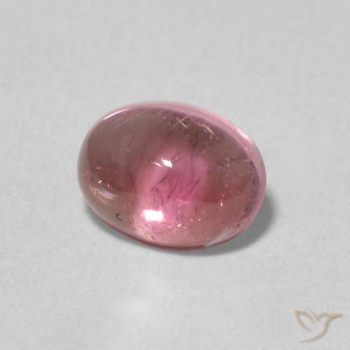 Turmalina Rosa Intenso Natural 0.69ct, oval, Transparente