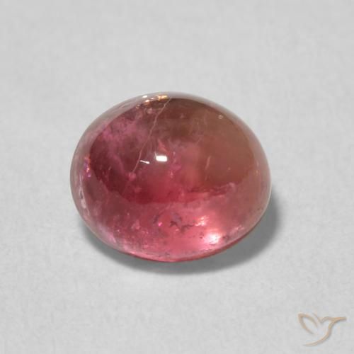 1.24ct Natural Jacarandá Rosa Turmalina, oval, Transparente