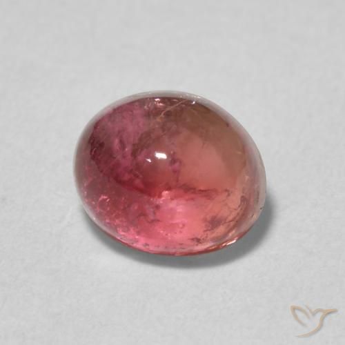 Turmalina Jacarandá Rosa Natural 1.24ct, oval, Transparente