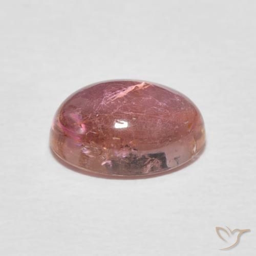 Turmalina rosa médio Natural 1.60ct, oval, Transparente