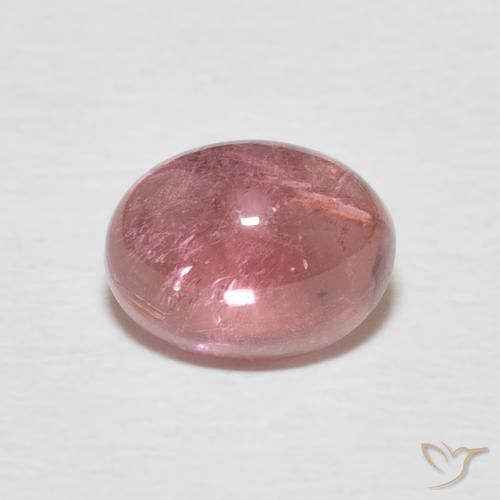 1.67ct Natural Laranja Rosa Turmalina, oval, Transparente