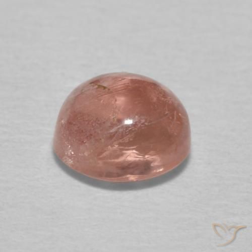 Turmalina Toranja Rosa Natural 0.66ct, Redondo, Transparente