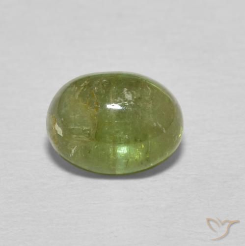 1.24ct Natural Terra Verde Turmalina, oval, Transparente