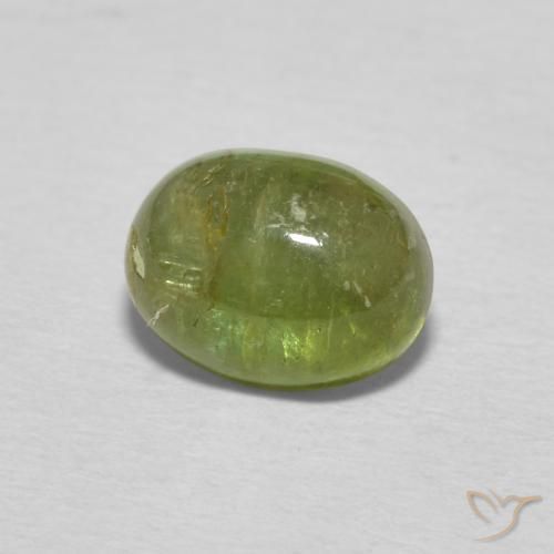 Turmalina Terra Verde Natural 1.24ct, oval, Transparente