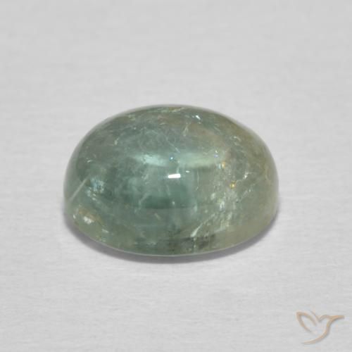 Turmalina Verde muito claro Natural 1.96ct, oval, Transparente