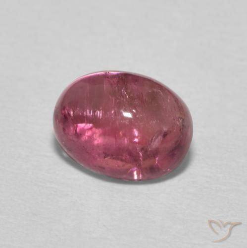 Turmalina rosa médio Natural 1.31ct, oval, Transparente