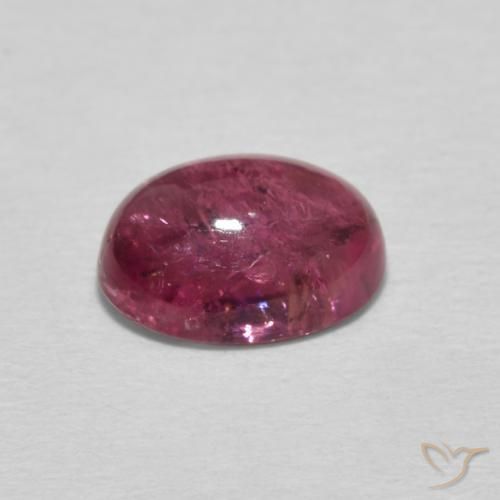 Turmalina rosa médio Natural 1.31ct, oval, Transparente