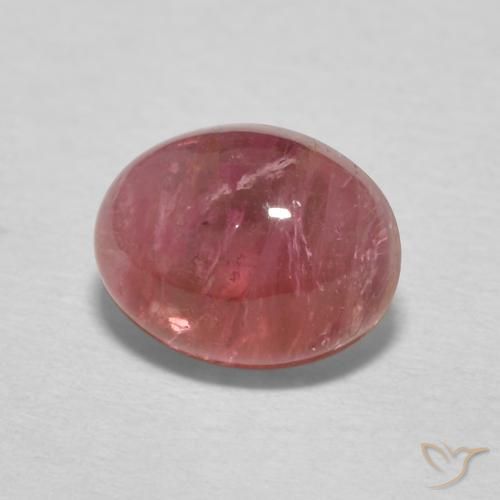 Turmalina Rosa escuro Natural 1.79ct, oval, Transparente