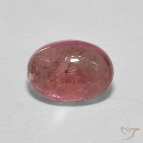 1.34ct Natural Rosa escuro Turmalina, oval, Transparente