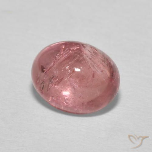 Turmalina Rosa escuro Natural 1.85ct, oval, Transparente