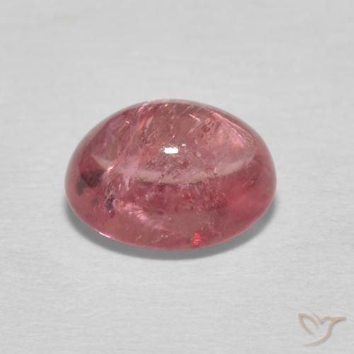 Turmalina Rosa escuro Natural 1.85ct, oval, Transparente