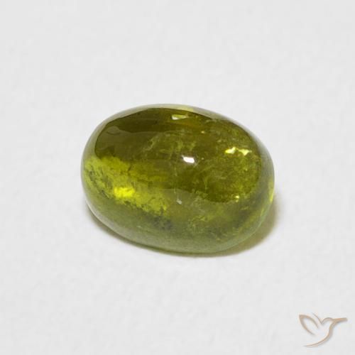 Turmalina Verde Floresta Quente Natural 0.80ct, oval, Transparente