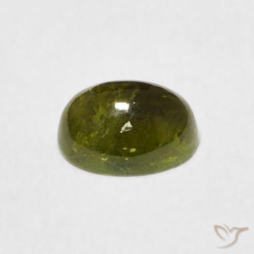 Turmalina Verde Floresta Quente Natural 0.80ct, oval, Transparente