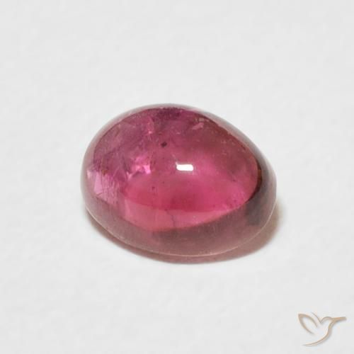Turmalina Magenta Profundo Natural 0.66ct, oval, Transparente