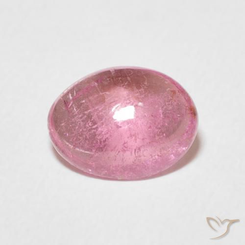 1.86ct Natural Rosa chiclete Turmalina, oval, Transparente