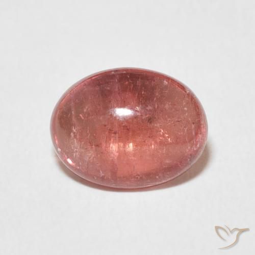 2.39ct Natural Framboesa Rosa Turmalina, oval, Transparente