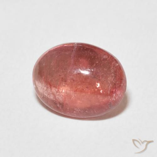 Turmalina Framboesa Rosa Natural 2.39ct, oval, Transparente