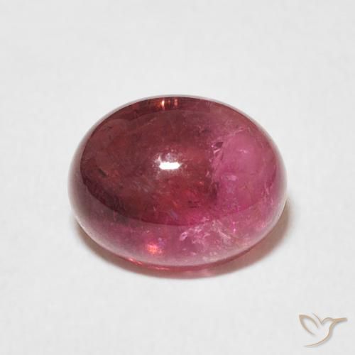 2.42ct Natural Vermelho escuro Turmalina, oval, Transparente