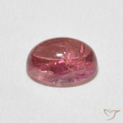 Turmalina rosa médio Natural 1.79ct, oval, Transparente