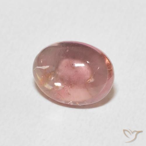 Turmalina Luz rosa Natural 1.30ct, oval, Transparente