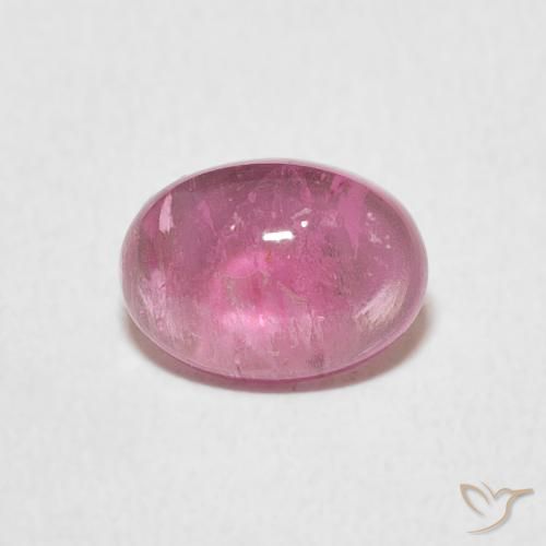 1.22ct Natural Rosa chiclete Turmalina, oval, Transparente