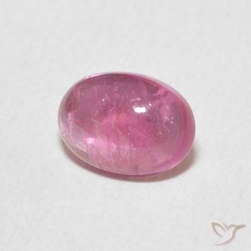 Turmalina Rosa chiclete Natural 1.22ct, oval, Transparente