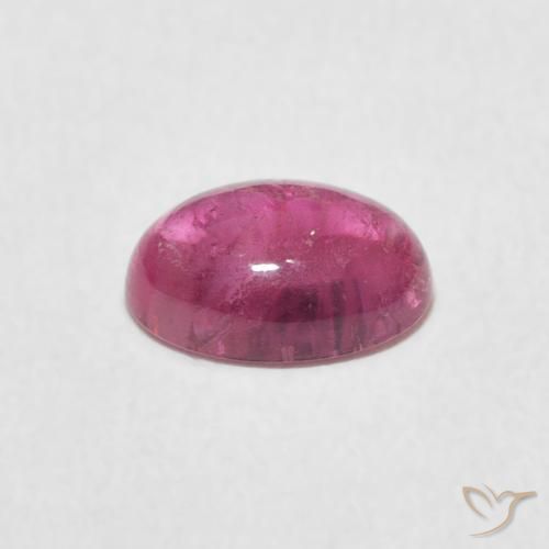 Turmalina Rosa chiclete Natural 1.22ct, oval, Transparente