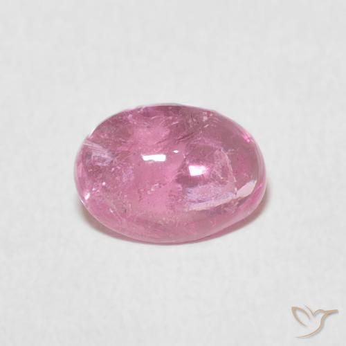 Turmalina Rosa chiclete Natural 1.14ct, oval, Transparente