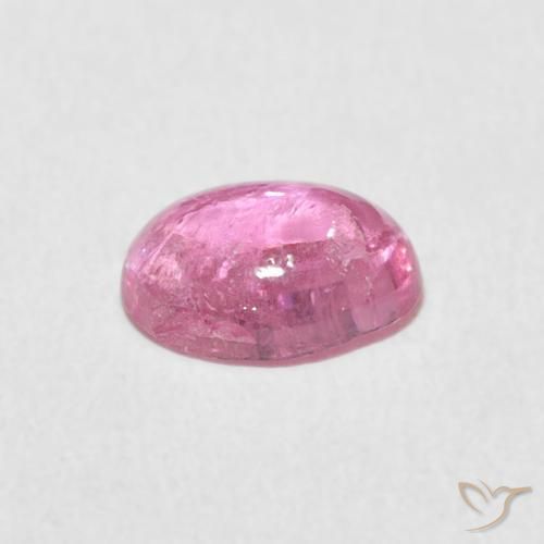 Turmalina Rosa chiclete Natural 1.14ct, oval, Transparente