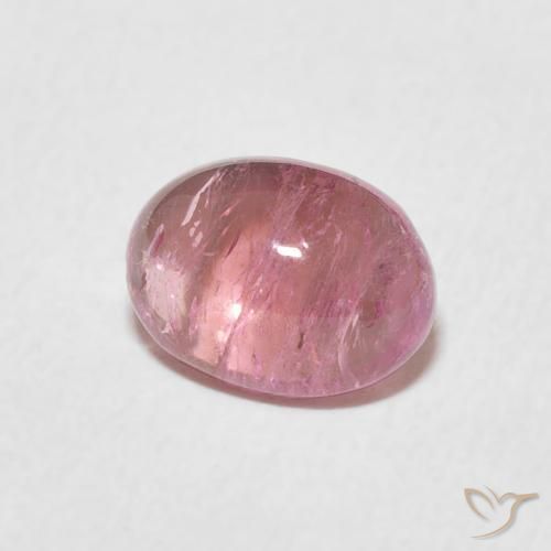 Turmalina Rosa Intenso Natural 1.55ct, oval, Transparente