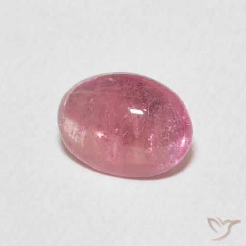Turmalina Rosa chiclete Natural 1.23ct, oval, Transparente