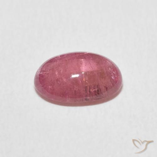 Turmalina Rosa chiclete Natural 1.23ct, oval, Transparente