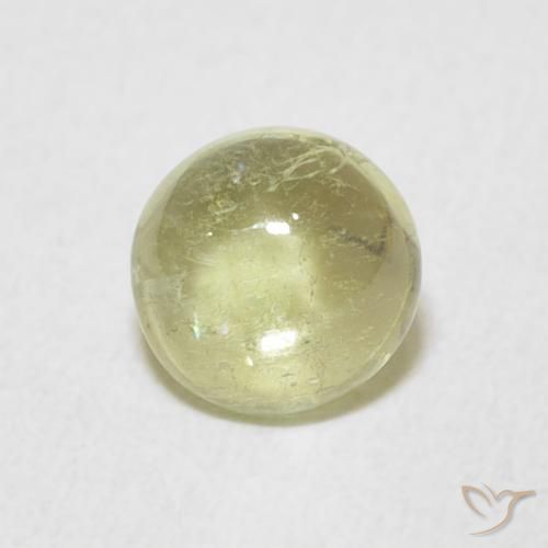 0.84ct Natural Verde Pêra Claro Turmalina, Redondo, Transparente