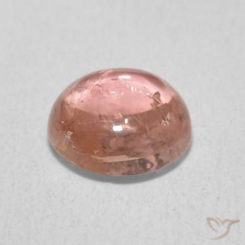 Turmalina rosa médio Natural 1.32ct, Redondo, Transparente